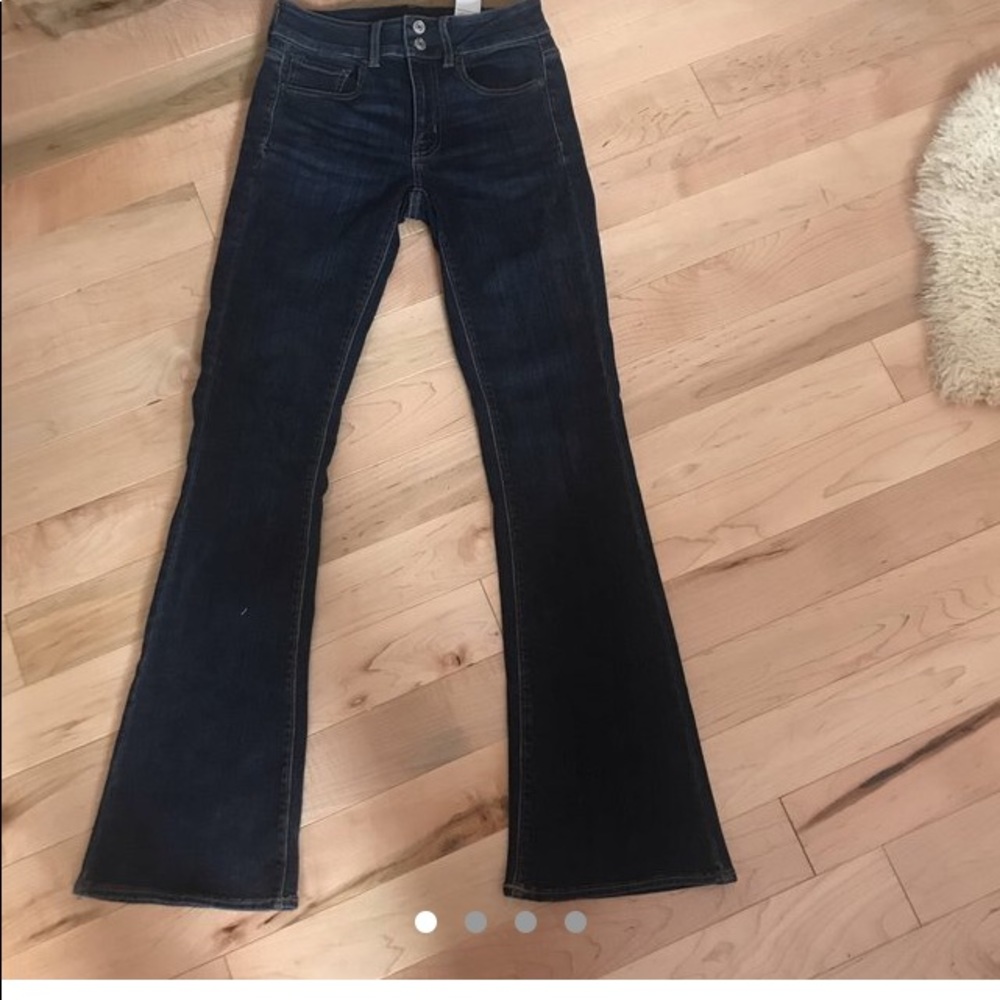 American eagles high waist flared jeans